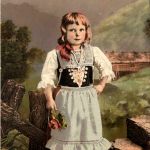 Appenzeller Mädchen - Tracht