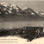 Sarnen - Kirchhofen mit Sarnersee