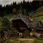 Künstlerkarte H. d Eu de Perthes - Schwarzwald