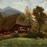 Künstlerkarte H. d Eu de Perthes - Schwarzwald