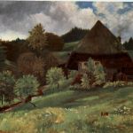 Künstlerkarte H. d Eu de Perthes - Schwarzwald