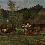 Künstlerkarte H. d Eu de Perthes - Schwarzwald