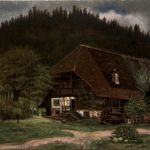 Künstlerkarte H. d Eu de Perthes - Schwarzwald