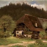 Künstlerkarte H. d Eu de Perthes - Schwarzwald