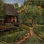 Künstlerkarte H. d Eu de Perthes - Schwarzwald