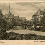 Dorsten in Westfalen - Westwall mit Krankenhaus