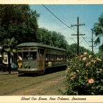 Louisiana - New Orleans - Street Car scene