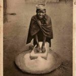 Angola - Grinding Corn