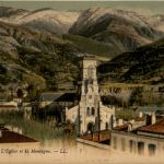 Blida, LEglise et la Montagne