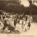 Tlemcen, Arabes revenant de la Fete de Sidi-Boumedine