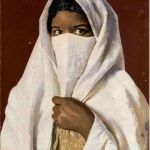 Algerien sonstige, Jeune femme arabe