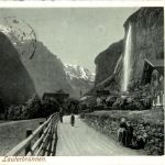 Strasse in LAuterbrunnen