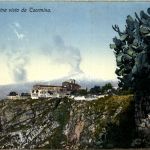 Taormina - Eruzione Etna vista