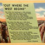 Out where the West Begins