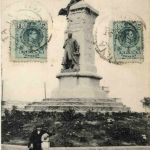 La Coruna - Estatua de Linares Rivas