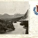 Bow Valley from Banff Hotel - Canadien Rockies