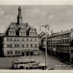 Penig - Markt mit Rathaus