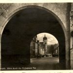 Marienberg - Blick durchs Zschopauer Tor