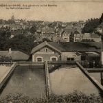 Allier, Neris les Bains, Vue generale et les Bassins de Refroidissement