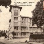 Bourbon L Archambault, Grand Hotel du Parc et de 1Ètablissement