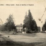 Diou, Chateau landois - Routes de Sept-Fons et Dompierre