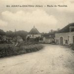 Ainay le Chateau, Route de Meauine