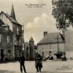 Marcillat, Place du Marche