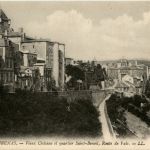 Aubenas, Vieux Chateau et quartier Saint-Bernoil, Route de Vals