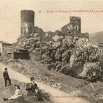 Rochetaillee, Ruines du Chateau, pres de St-Etienne
