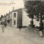 Veauche, La Place et la Rue principale