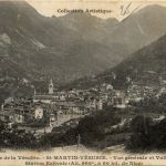 St-Martin-Vesubie, Vue generale et Vallee du Boreon, Station Estivale