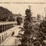 Grasse, Les Terrasses du Cours et le Jardin public