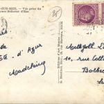 Eze, Vue prise du restaurant Bellevue dÈze