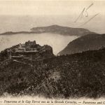Eze, Panorama et le Cap Ferrat vus de la Grande Corniche