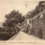 Beaulieu sur Mer, Le Boulevard Gordon-Benett et la petite Afrique