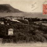 Beaulieu sur Mer, Panorama vers la pointe des Fourmies et l`Hotel Bristo