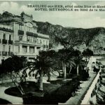 Beaulieu sur Mer, Hotel Metropole au bord de la Mer - Vaste Jardin