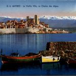 Antibes, Le Vieille Ville, La Chaine des Alpes