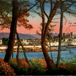 Antibes, Vue a travers les Pins