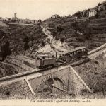La Turbie, Chemin de far acremaillere de Monte-Carlo