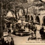 Grasse, La Place aux Aires - Le Marche