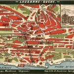 Lausanne Ouchy - Landkarte