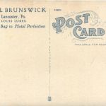 Lancaster - Hotel Brunswick