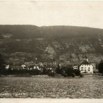 Neuveville vue du lac