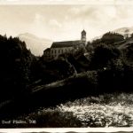 Frühling im Dorf Pfäfers