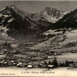 Chateau d Oex en hiver