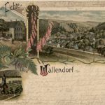 Gruss aus Lichte-Wallendorf - Litho - Neuhaus am Rennweg