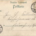 Gruss aus Cafe Salzmann Schönebeck Elbe - Litho