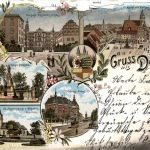 Gruss aus Dessau - Litho