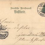 Gruss aus Dresden - Litho
